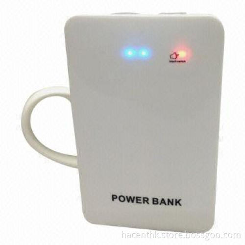 10,000mAh Super Slim Power Bank with Dual-USB for Mobile Phones and iPad